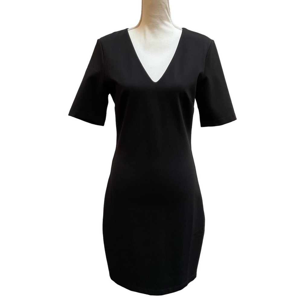 White House Black Market The Aura Collection Women's Sheath Dress Black Size 10